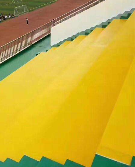 萧县球场台阶翻新修补改造